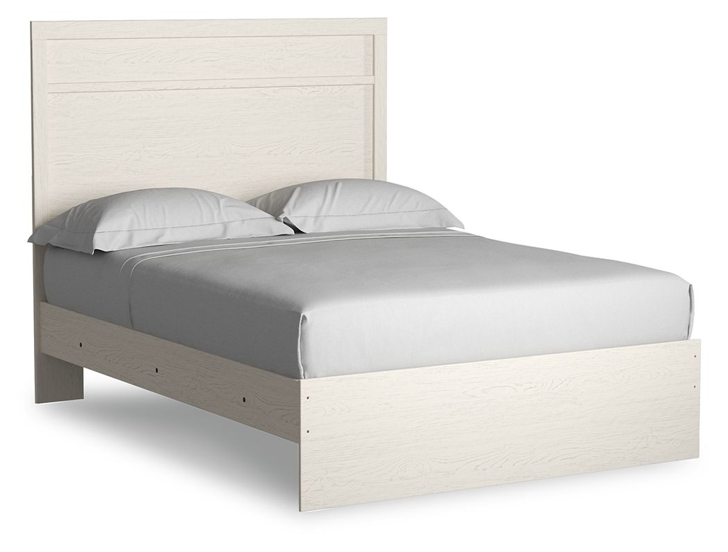 Stelsie - Full Panel Bed - White