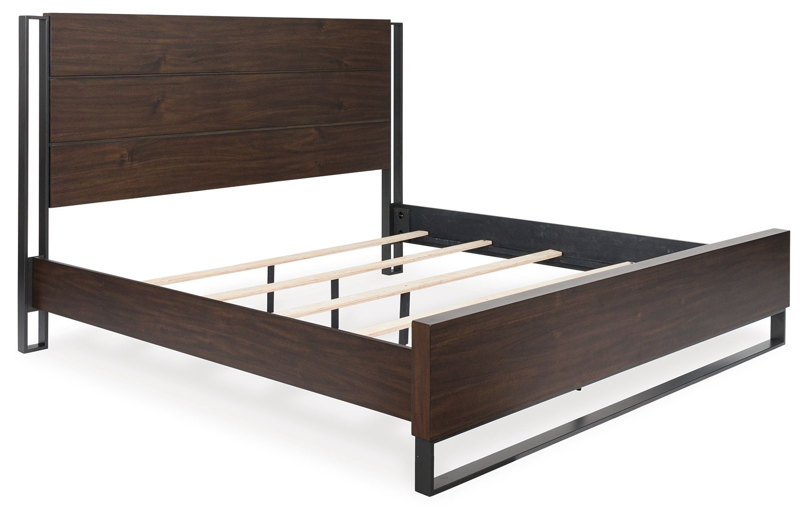 Zumbado - California King Panel Bed - Brown