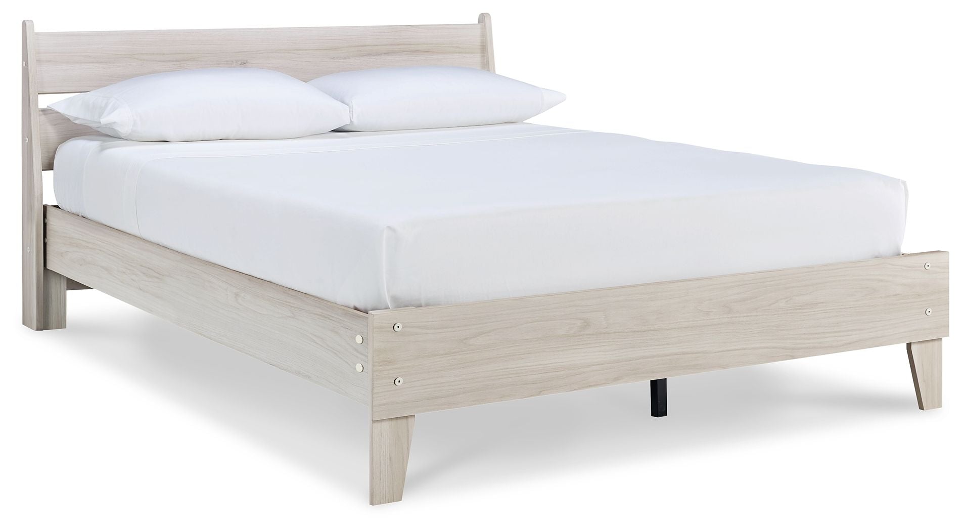 Socalle - Queen Panel Platform Bed - Natural