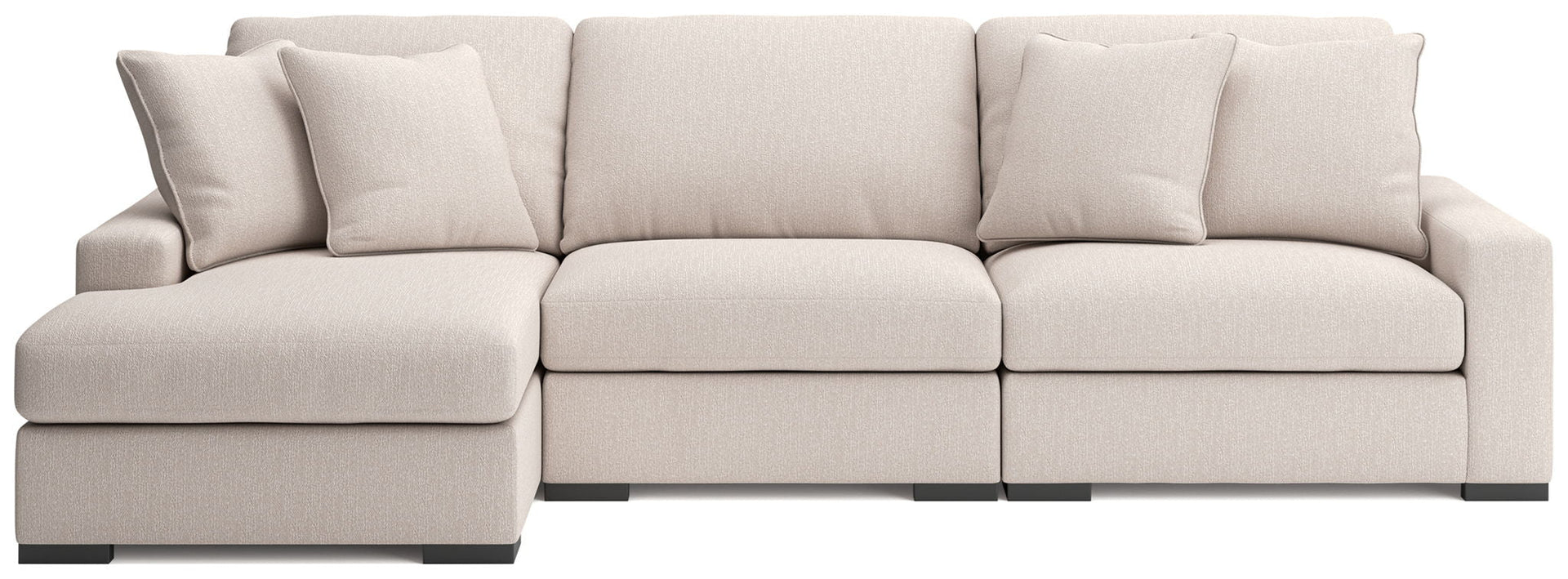 Calden - 3-Piece Sectional With LAF Corner Chaise - Oyster