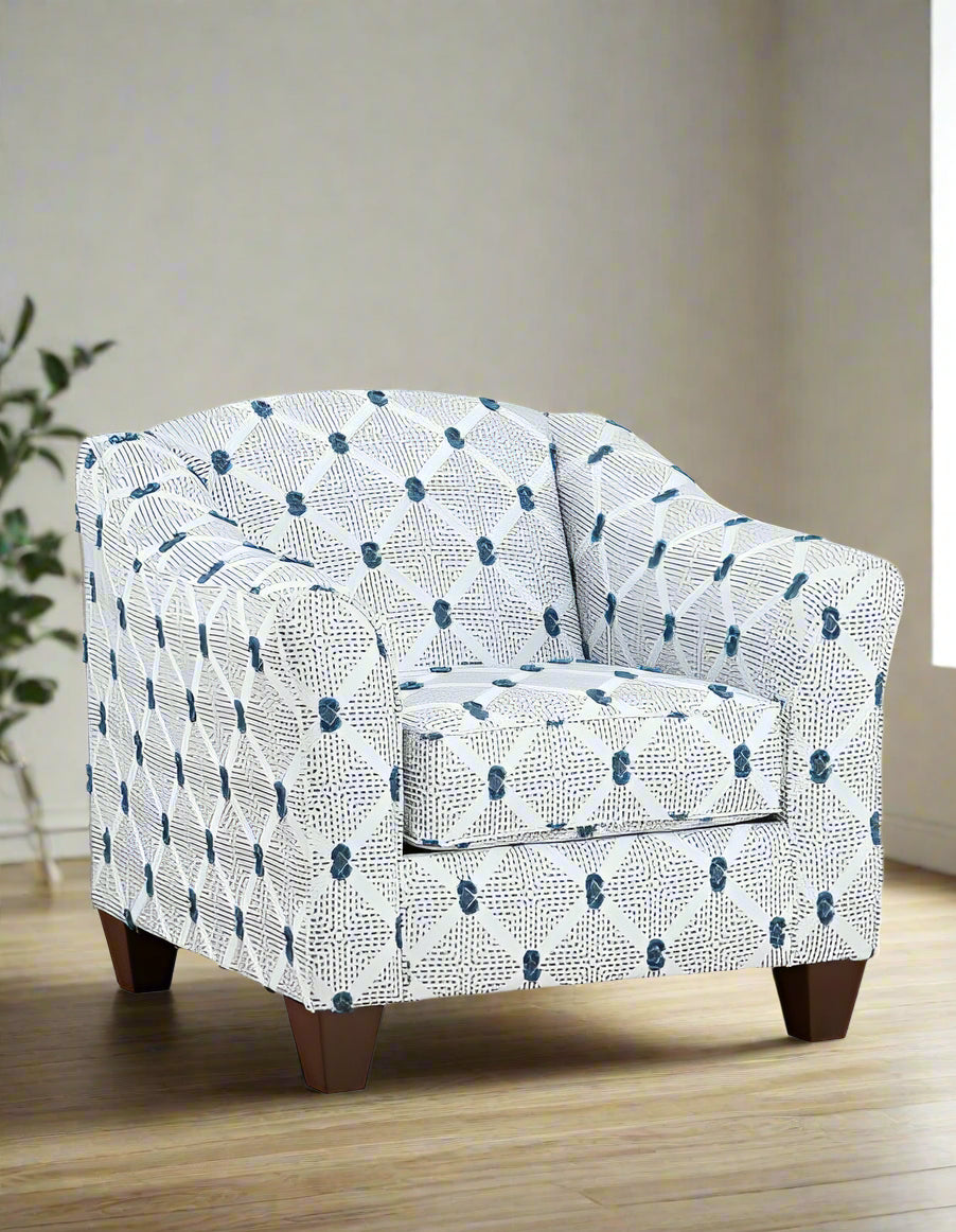 Belhaven Indigo Accent Chair