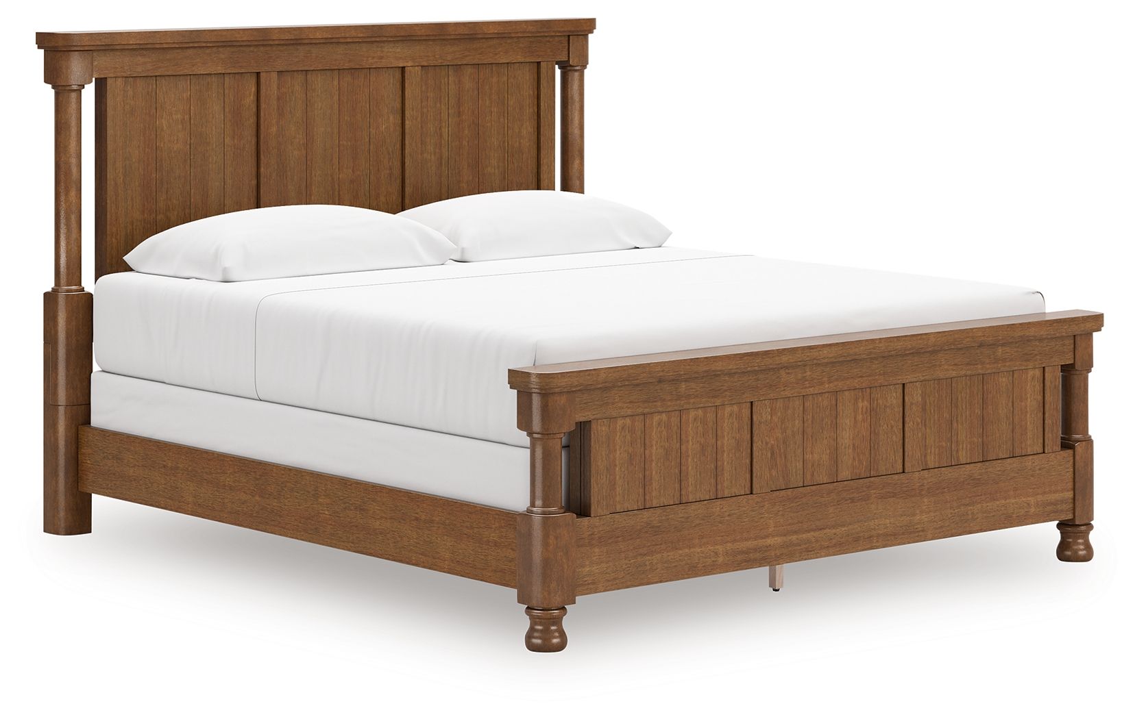 Chadworth - King Poster Bed - Brown