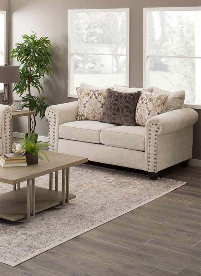 Delta Linen Loveseat