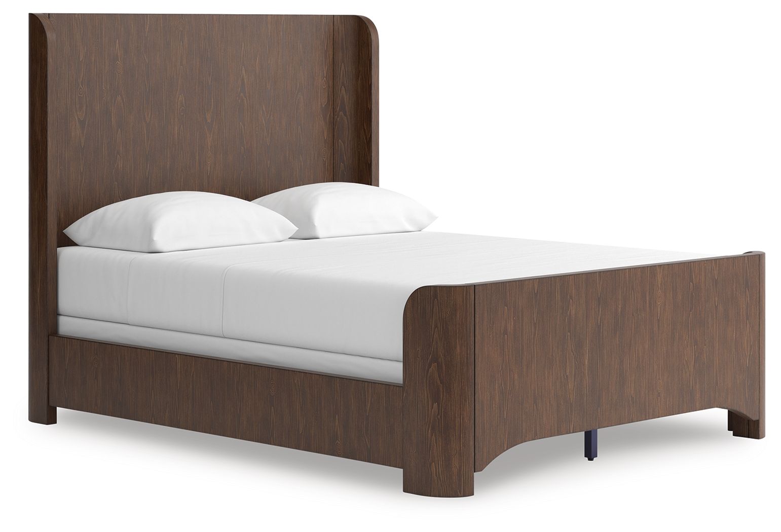 Neo - Queen Panel Bed - Rich Brown
