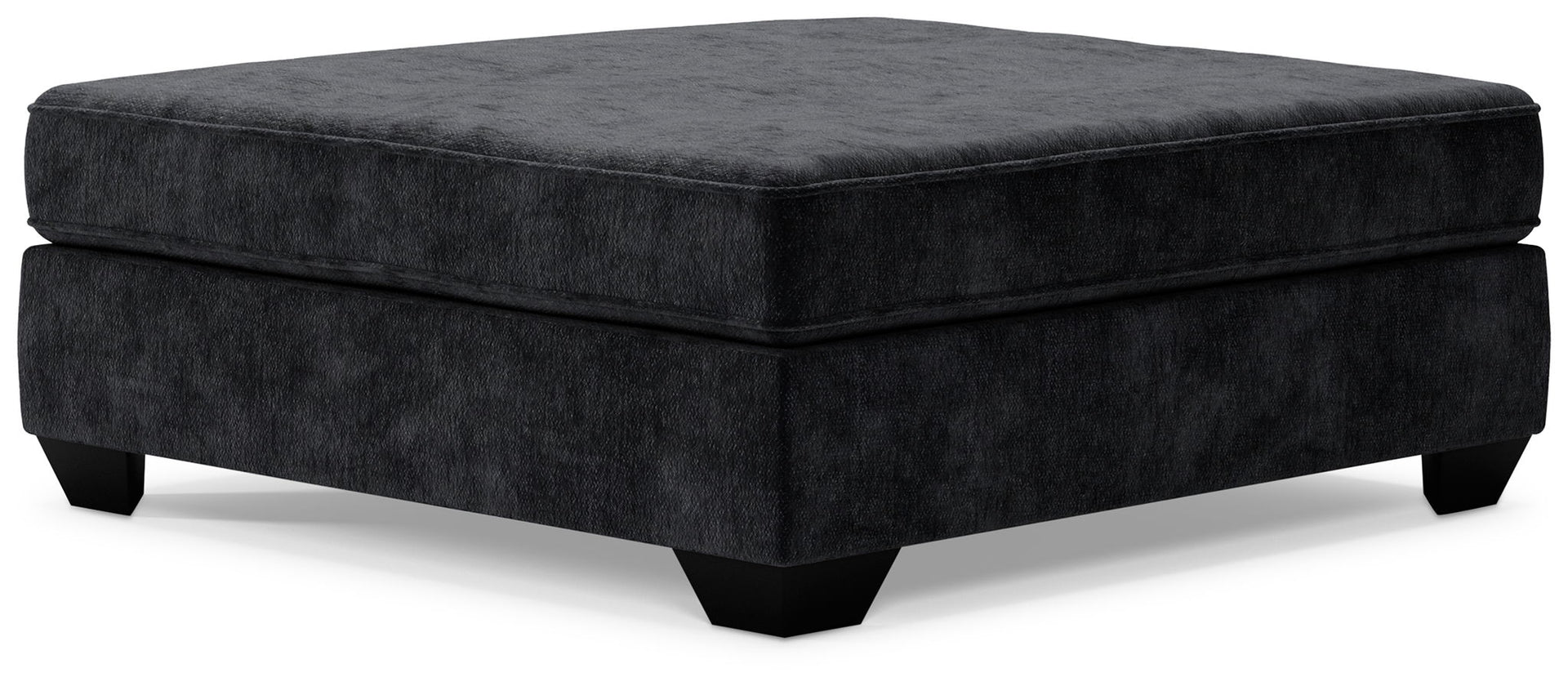 Lavernett - Oversized Accent Ottoman - Charcoal