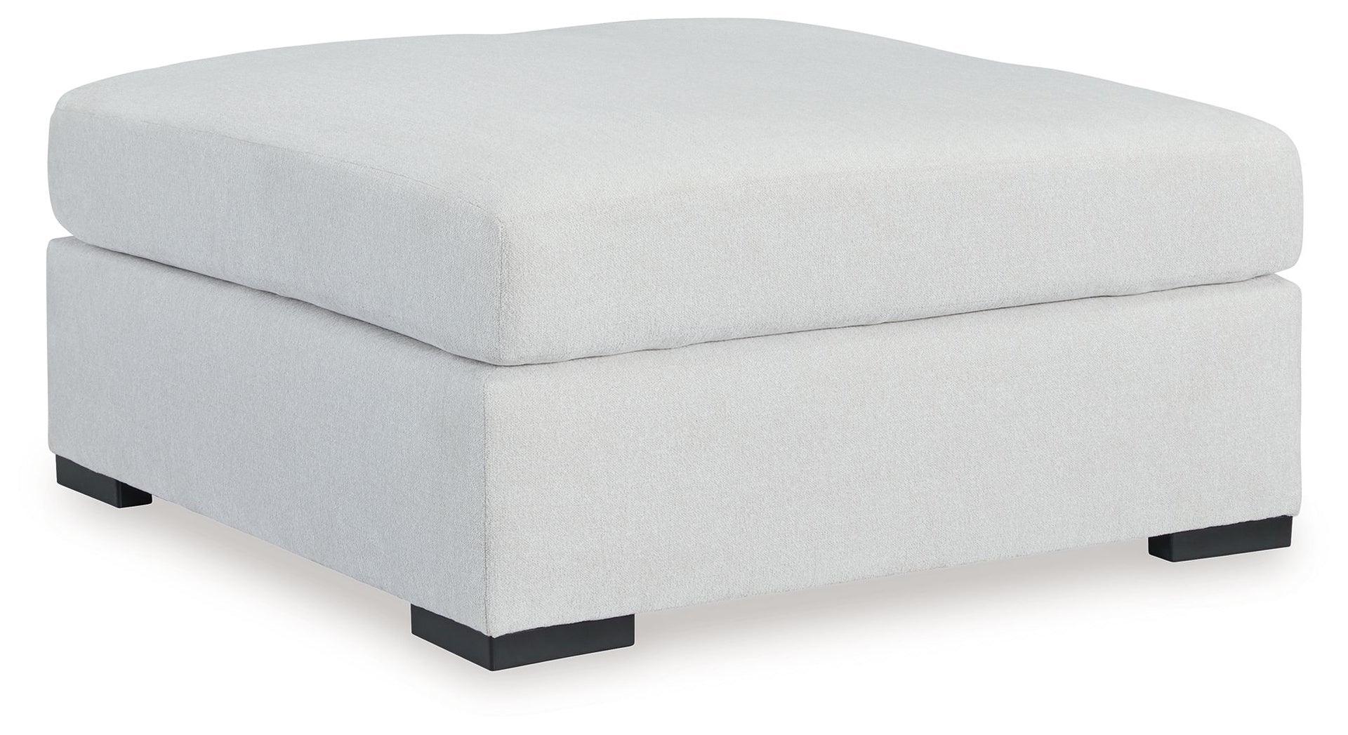 Leighelli - Oversized Accent Ottoman - Ivory