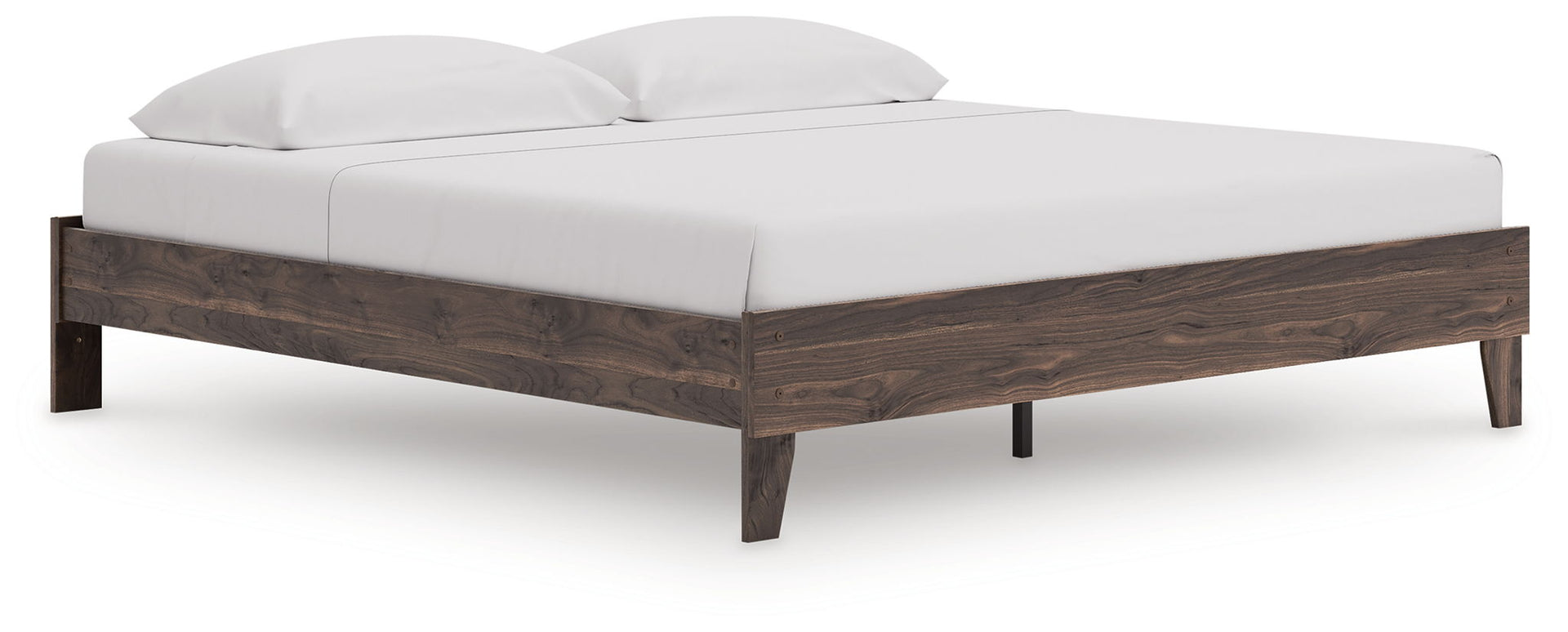 Calverson - King Platform Bed - Brown