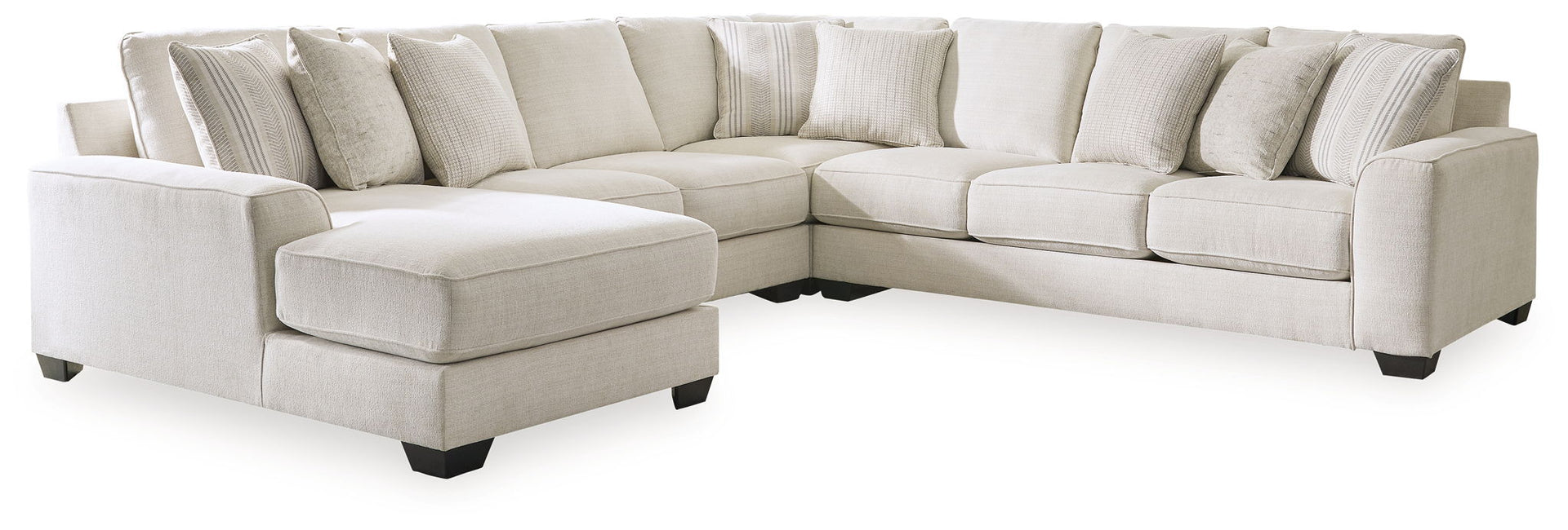 Lerenza - 4-Piece Sectional With Laf Corner Chaise - Birch