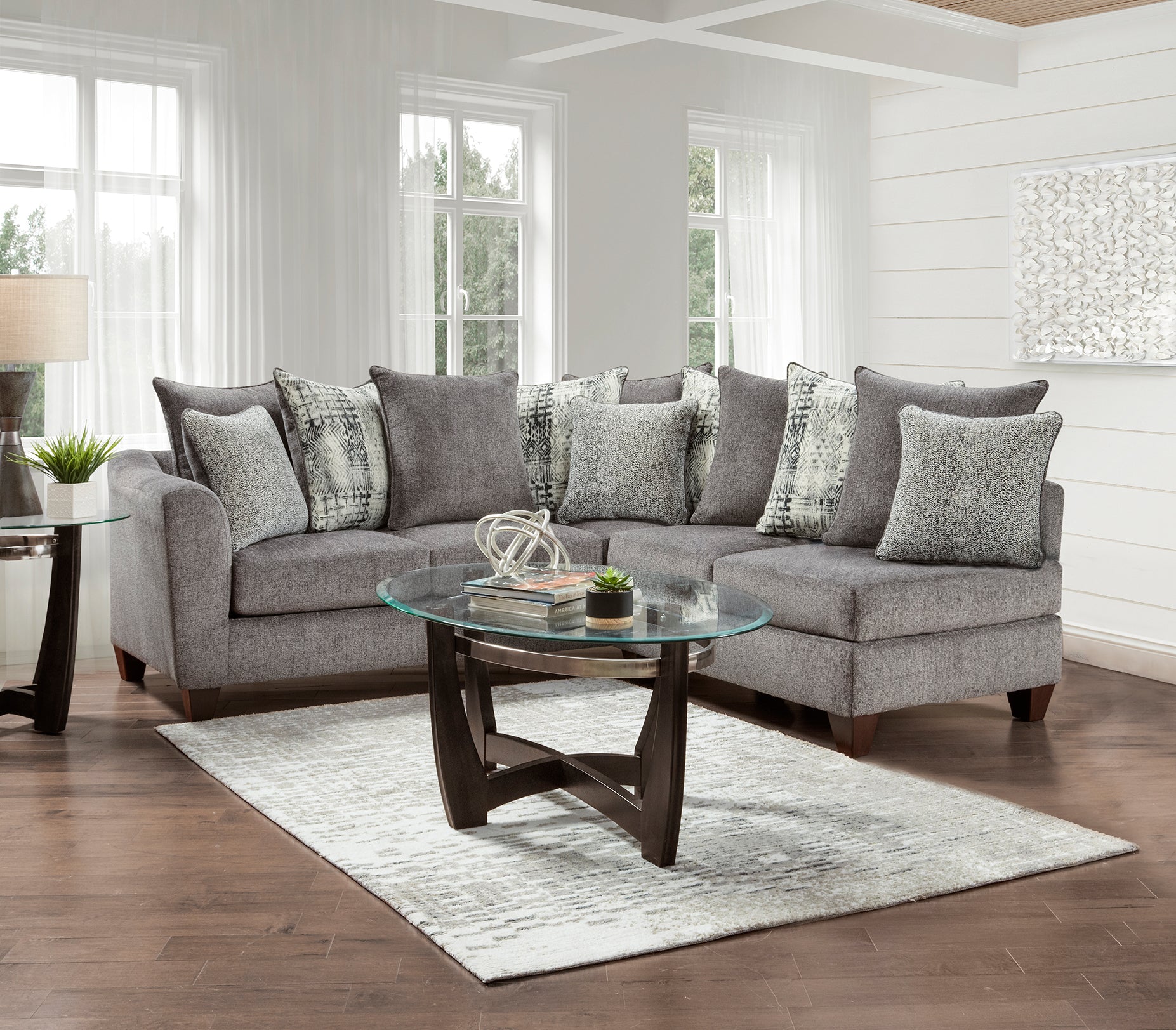 Tori Slate 2-Piece Sectional
