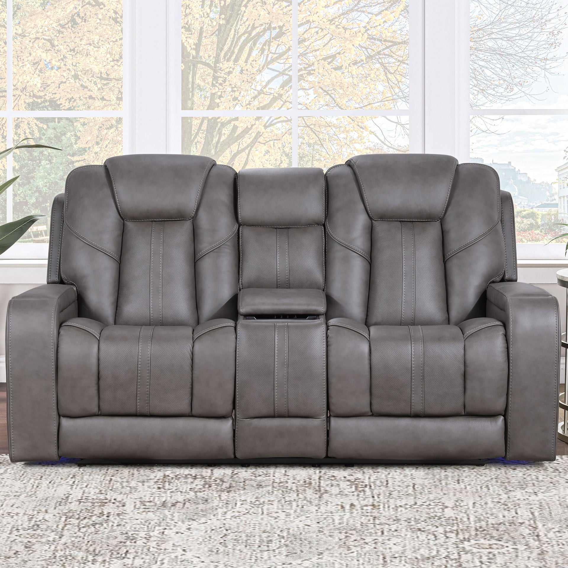 Daniel Power Reclining Loveseat