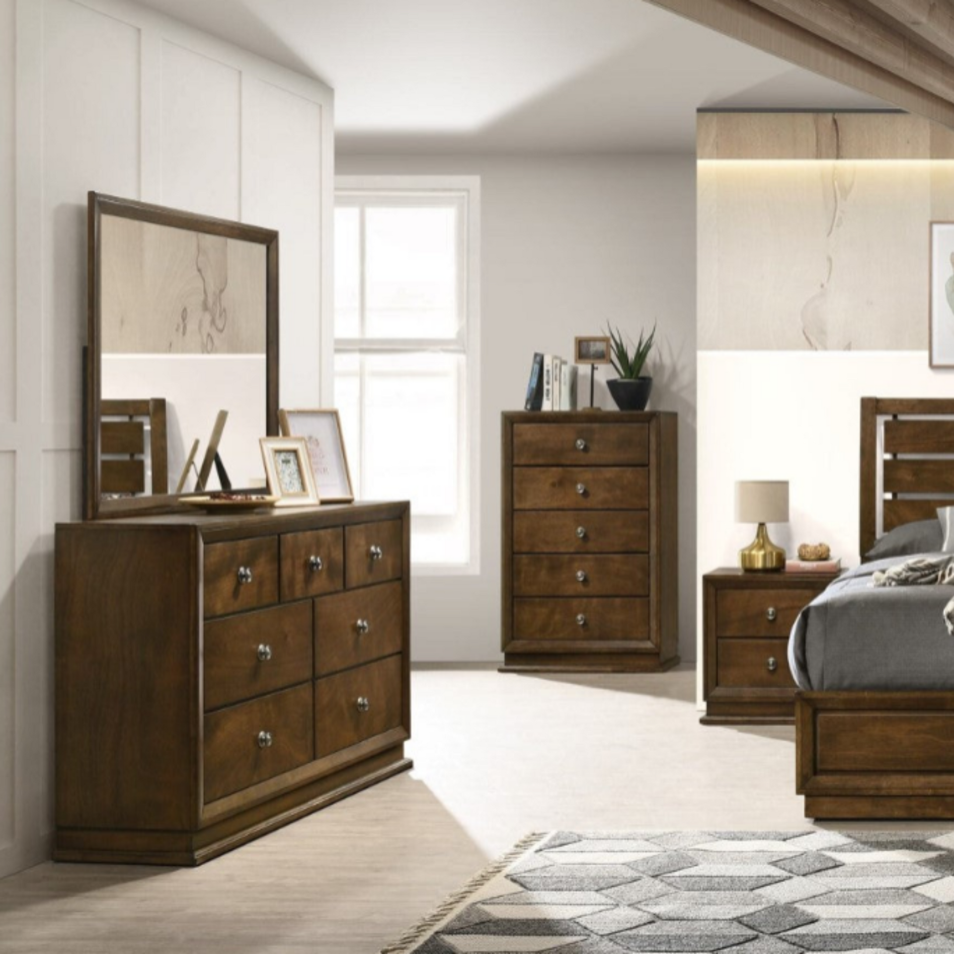 Irma Dresser and Mirror