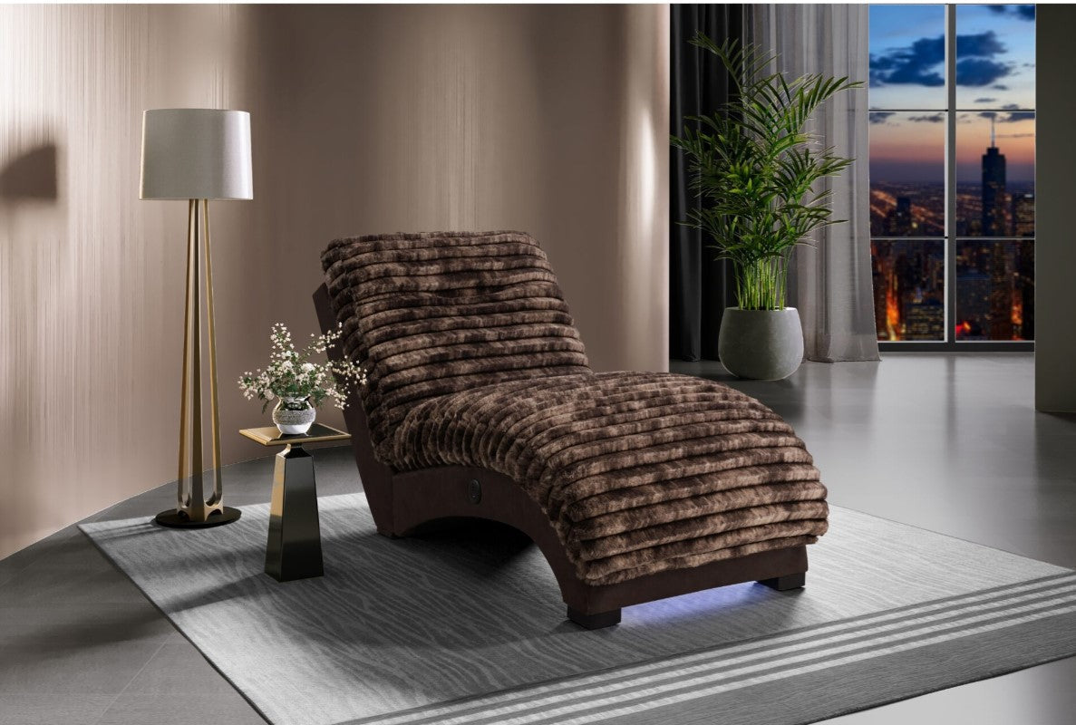 Dominic Mink Java Chaise