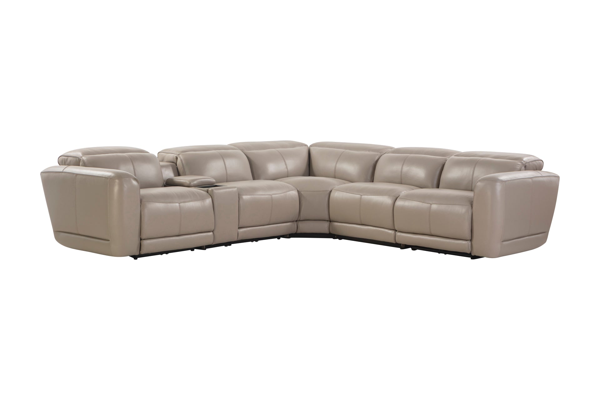 Ridgeway Grey Shark Skin 6-Piece Sectional