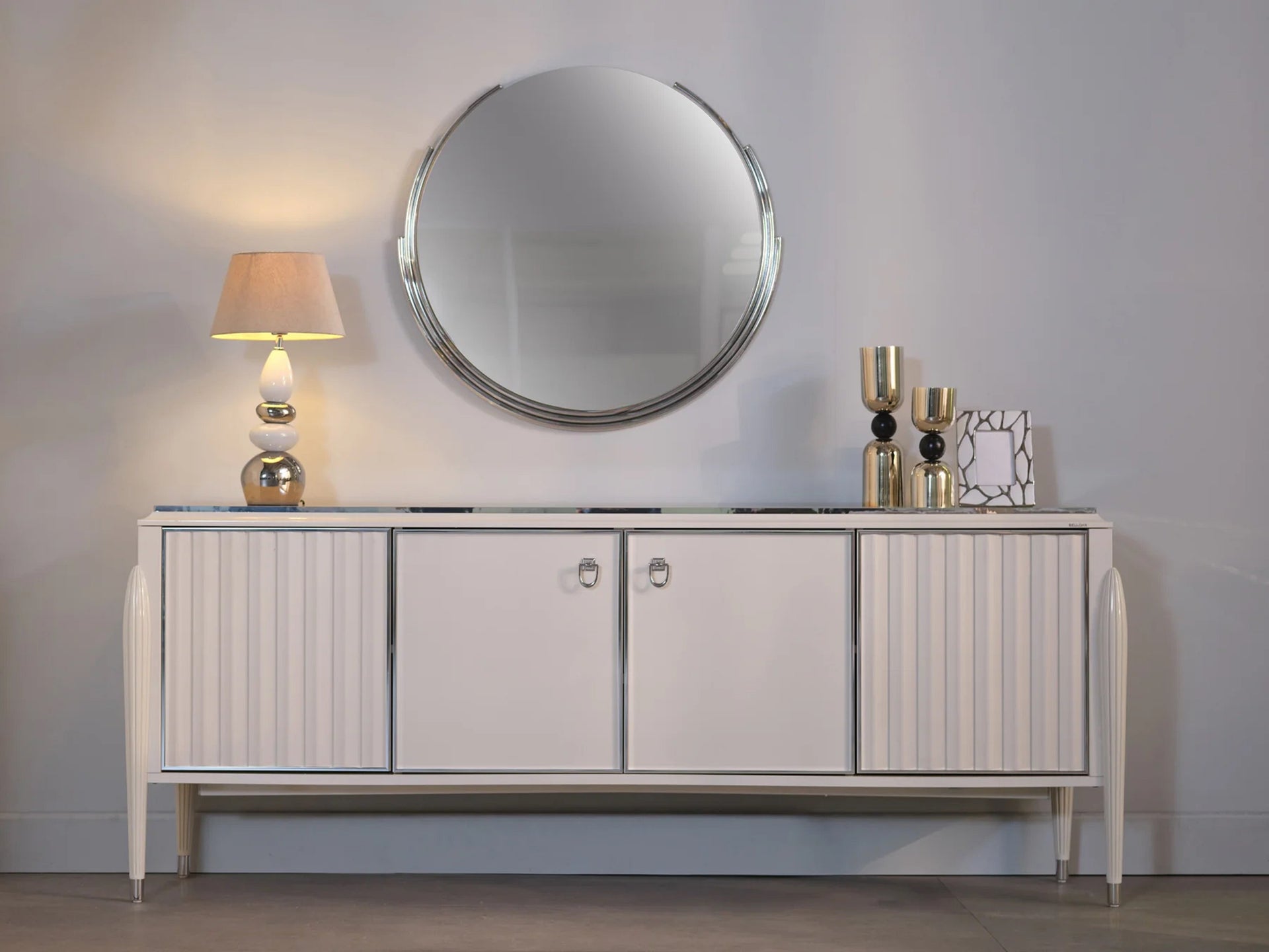 Gravita Buffet and Mirror