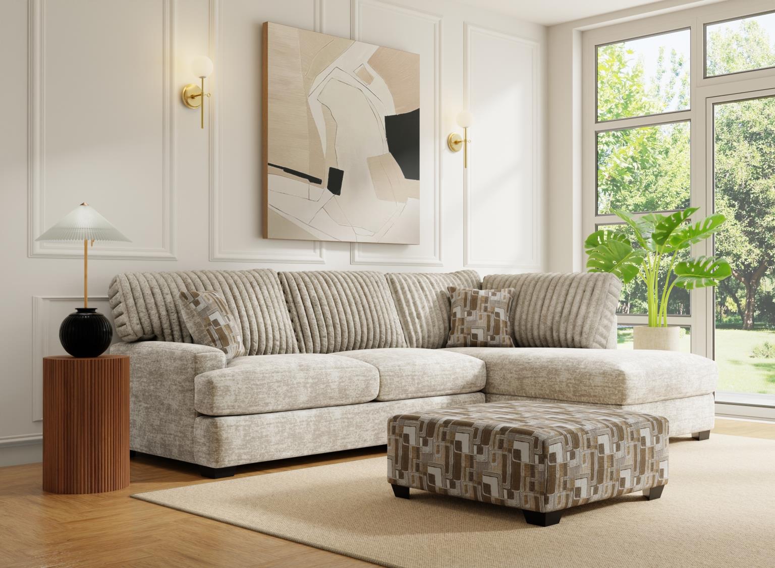 Galactic Parchment Sectional