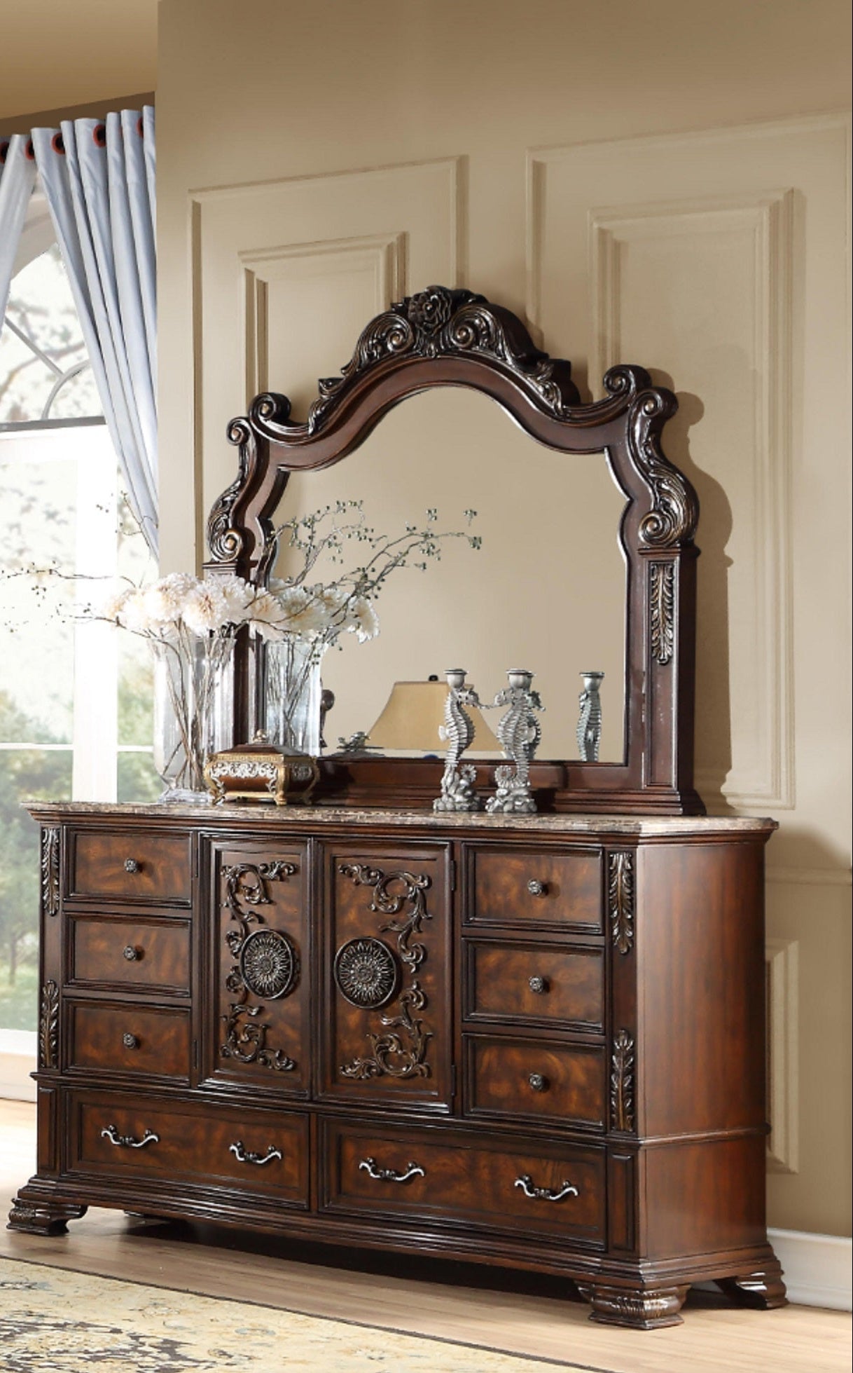 Santa Monica Dresser and Mirror