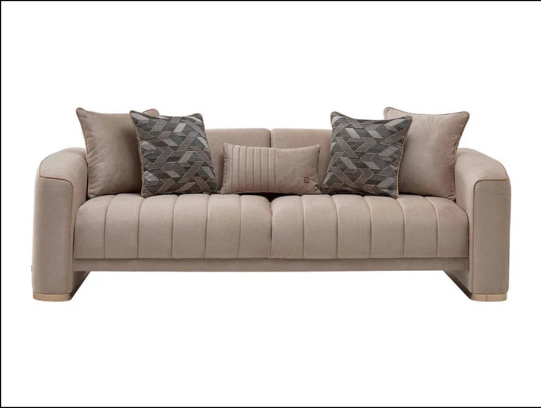 Veronica Silver Vizon Sofa