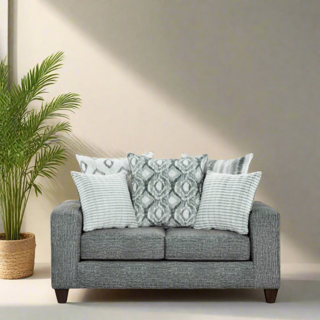 Stonewash Char Loveseat