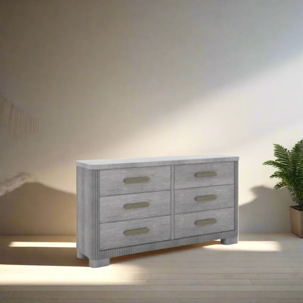 Downtown Dresser and Mirror