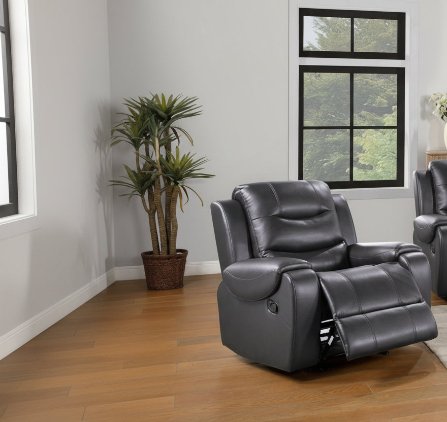 Espresso Reclining Glider