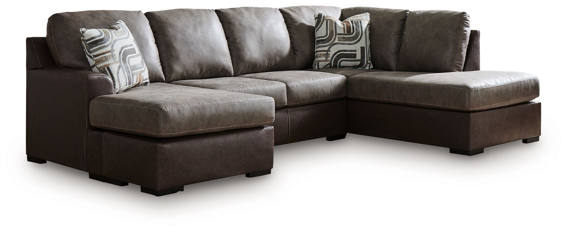 Baltic-Park - 2-Piece Sectional With RAF Corner Chaise - Fossil