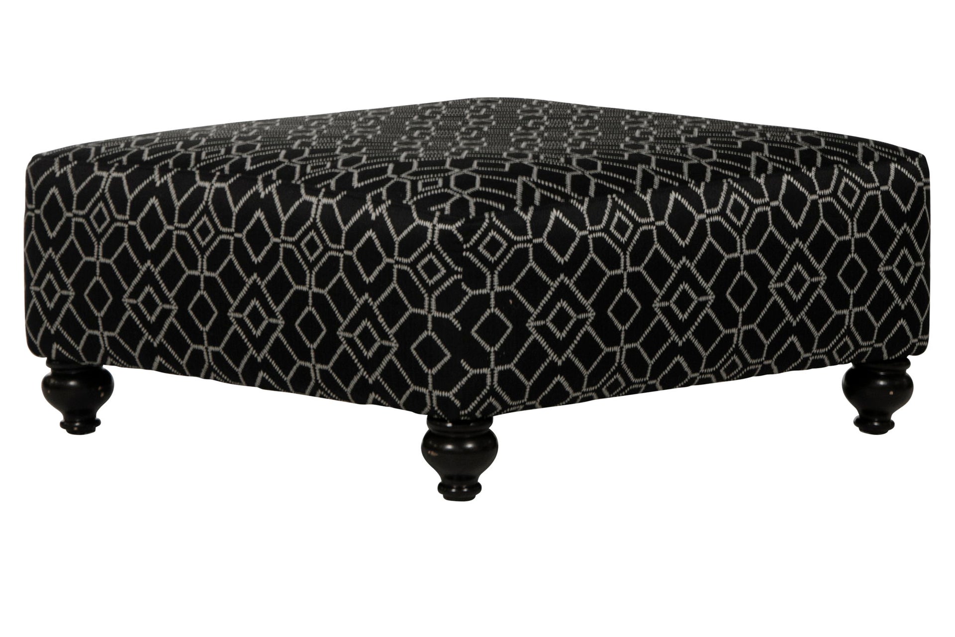 Cumberland - Cocktail Ottoman - Onyx