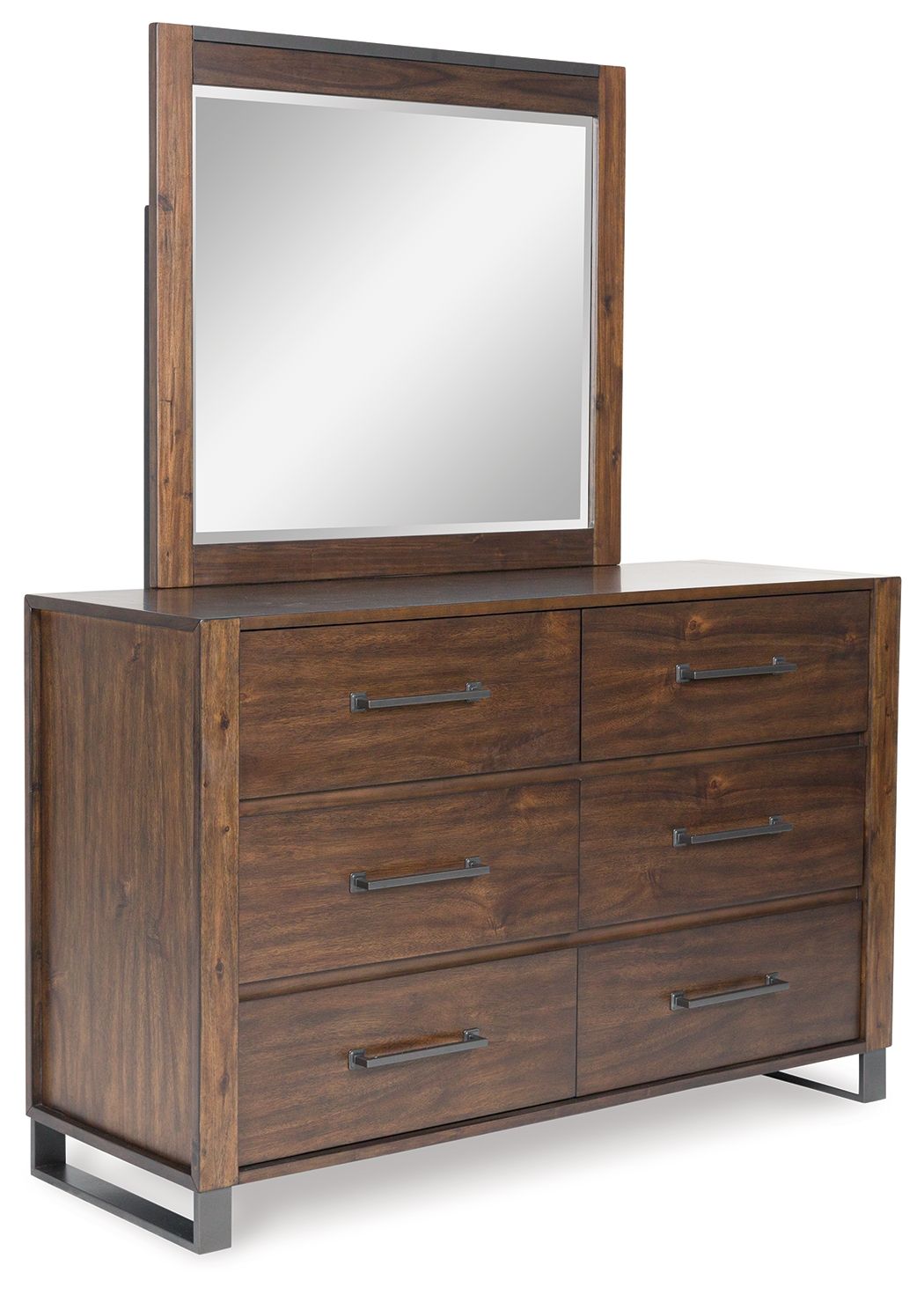 Zumbado - Dresser And Mirror - Brown