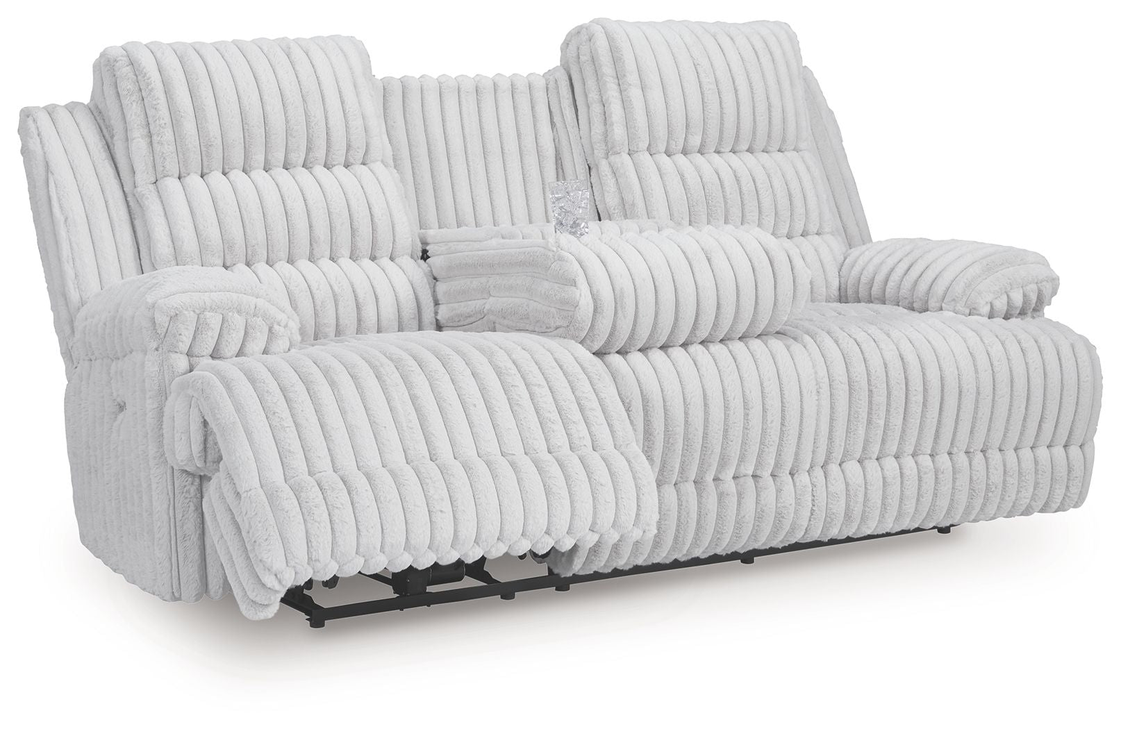 Regency Technique - Reclining Power Sofa With Drop Down Table