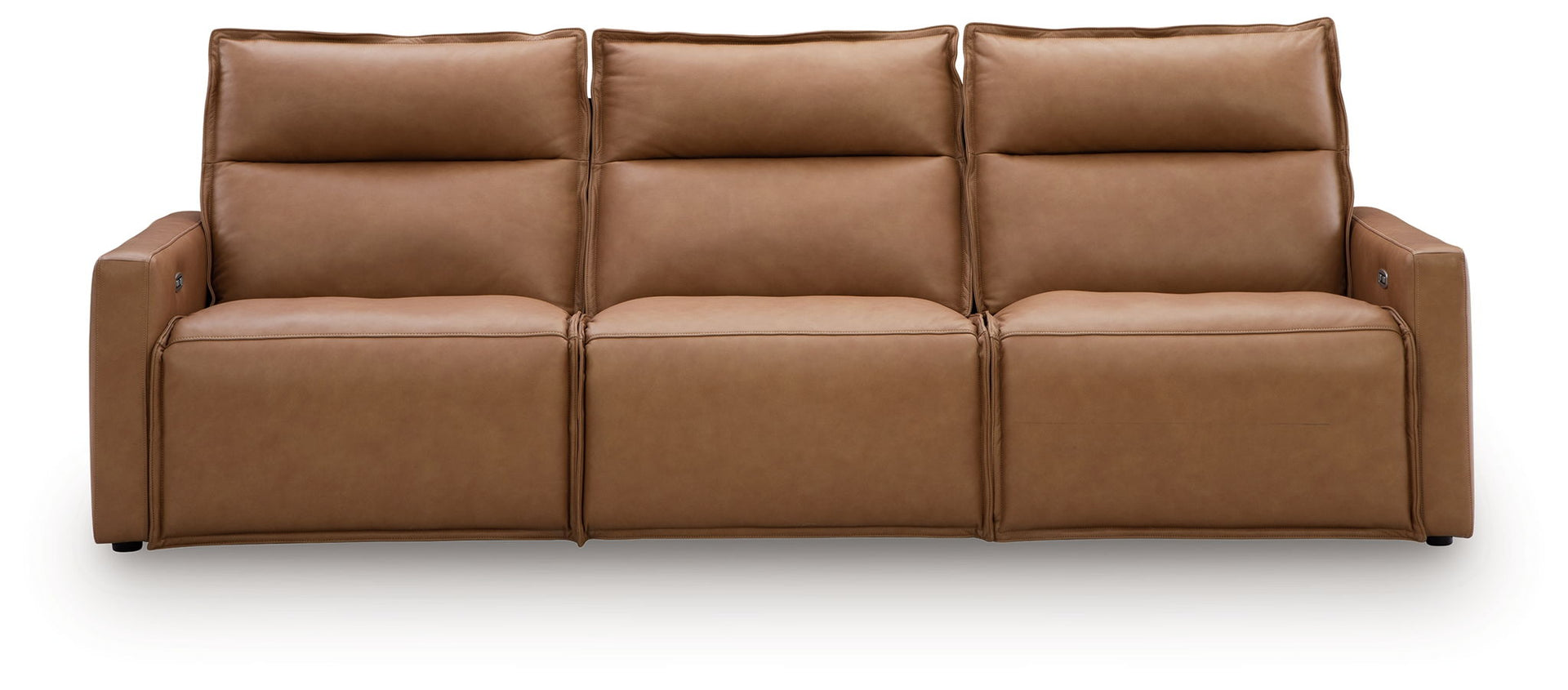 Arrington - 3-Piece Power Reclining Sectional - Butternut