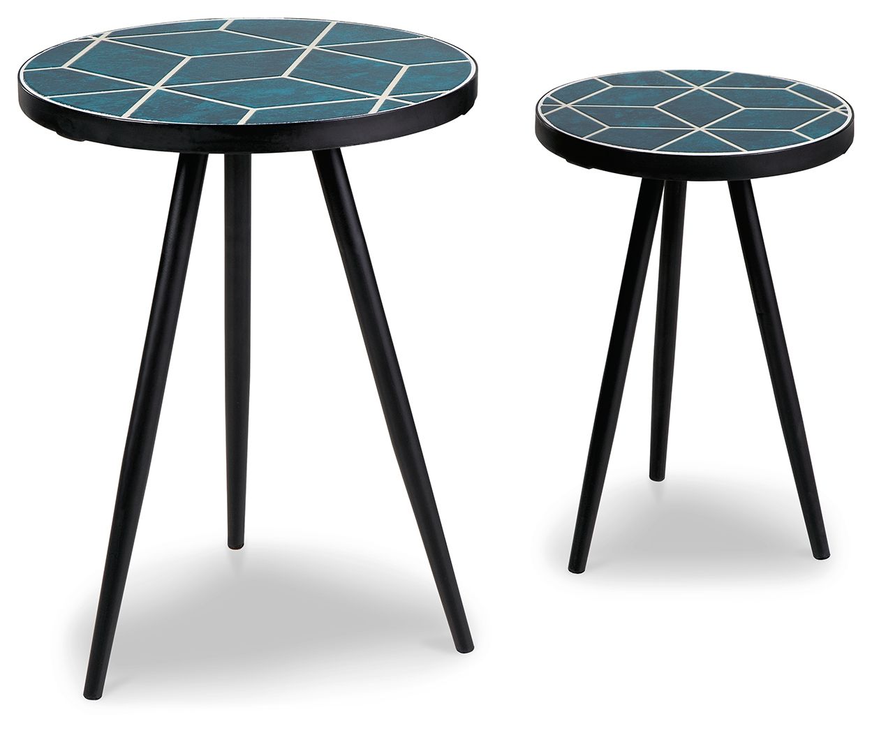 Clairbelle - Accent Table - Teal