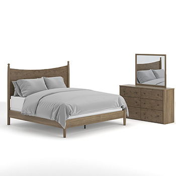 Linden Row - Six Drawer Dresser - Auburn