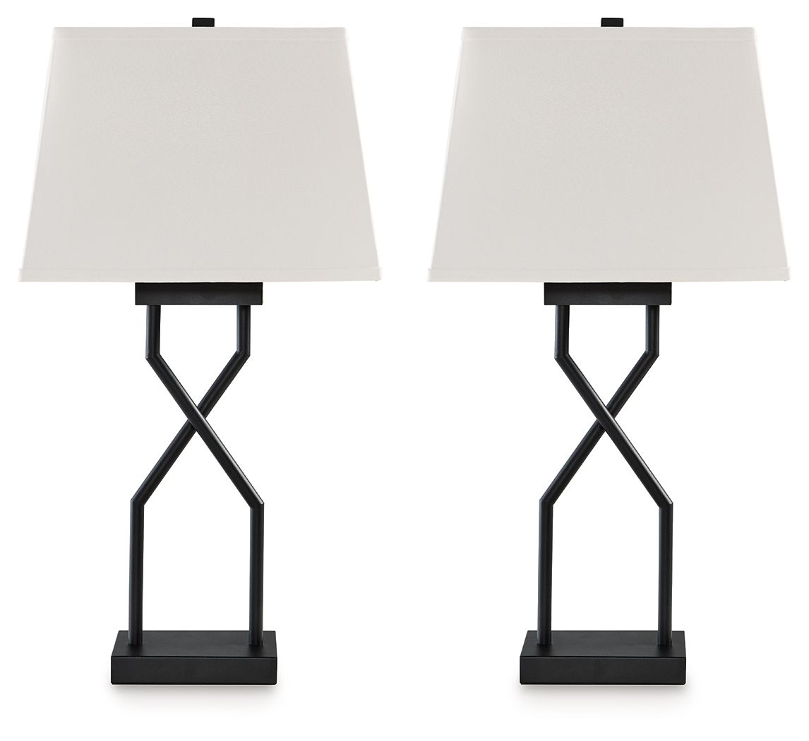 Brookthrone - Metal Table Lamp - Black