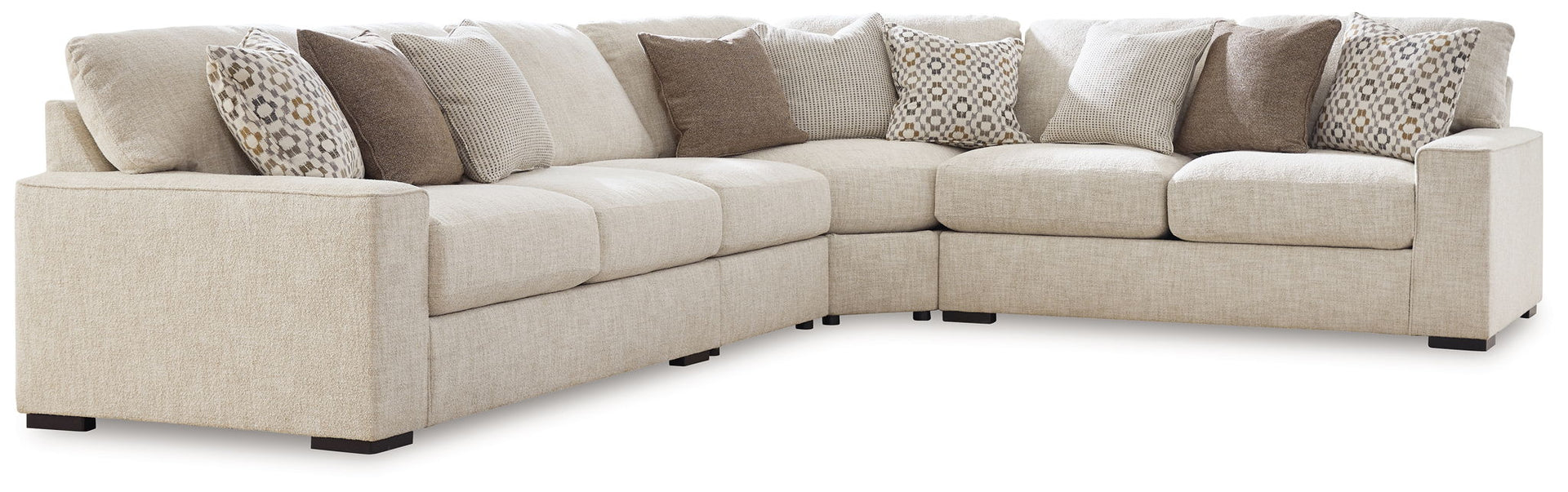 Abberson - 4-Piece Sectional - Oatmeal