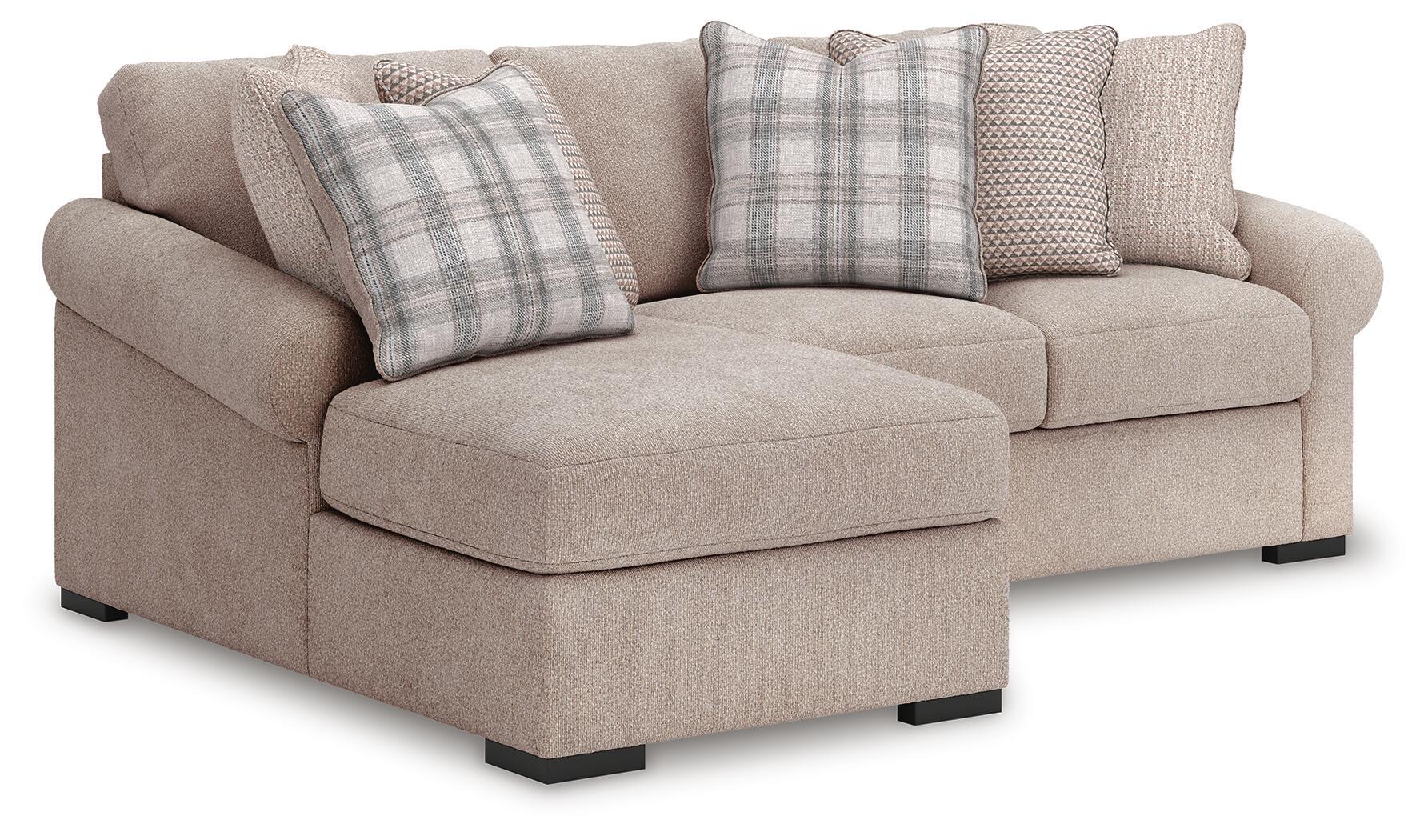Bridgemont - 2-Piece Sectional Sofa With LAF Corner Chaise - Stone