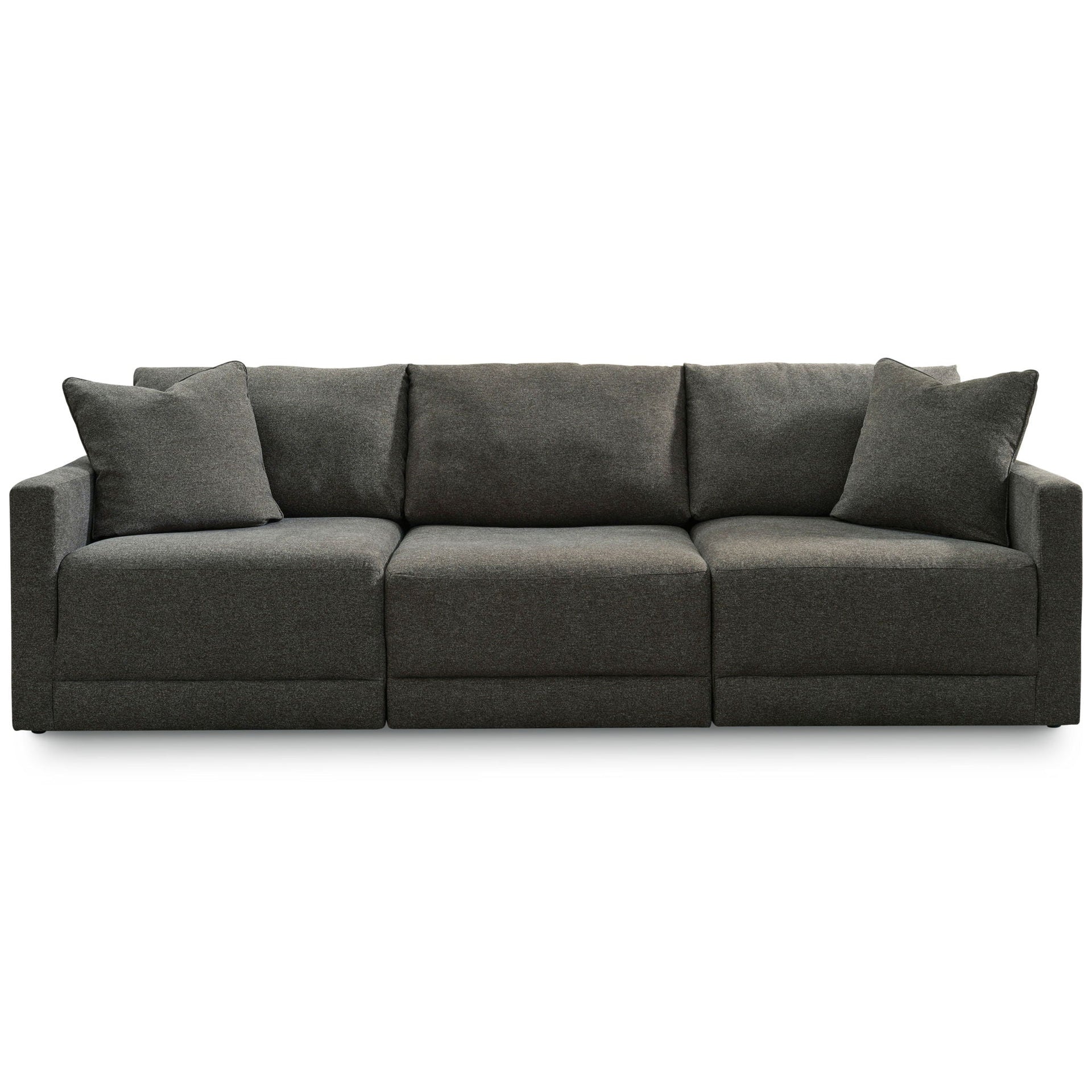 Evey - Sofa Sectional 3 Pc Sectional - Granite