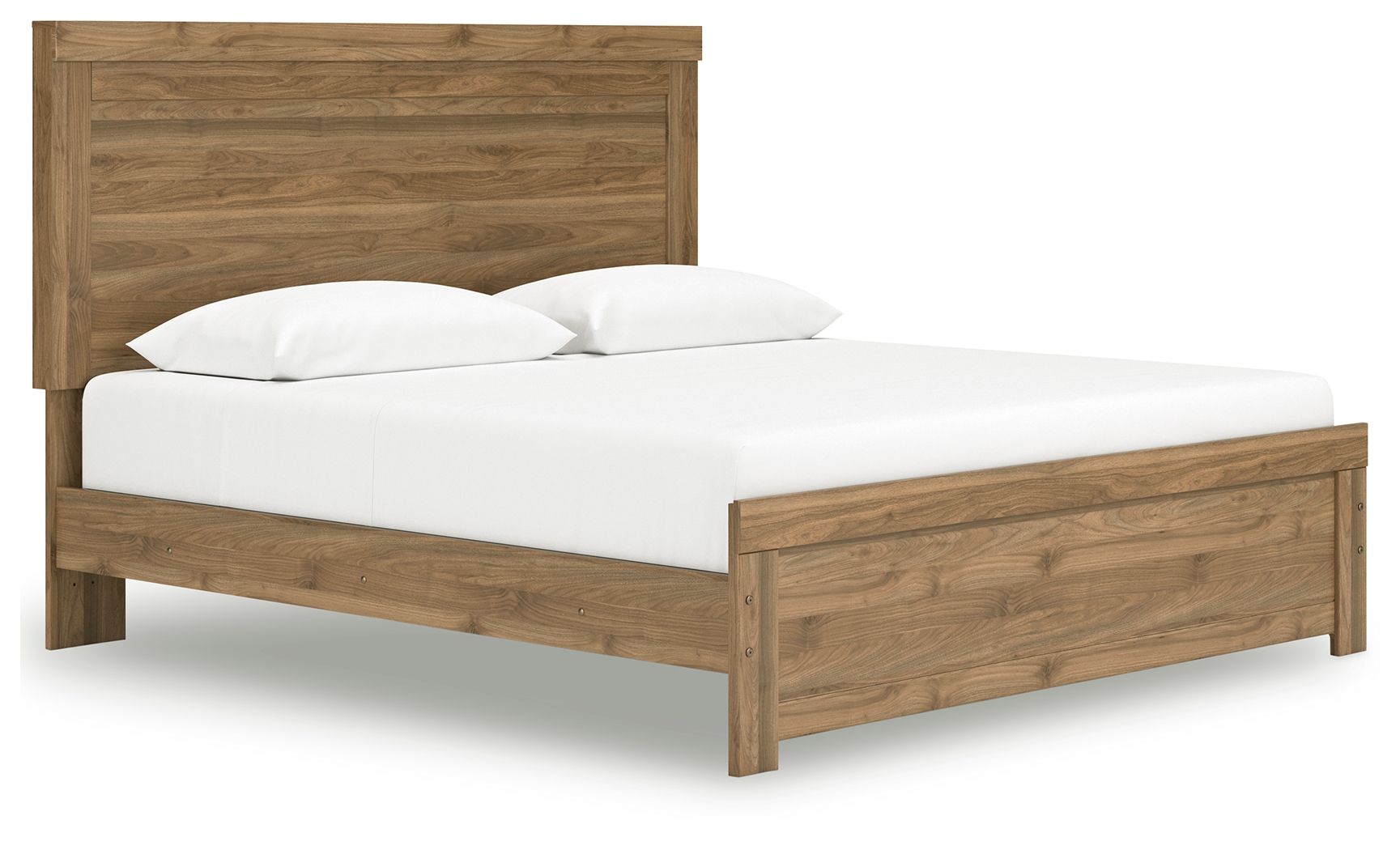 Zanbrook - King Panel Bed - Brown
