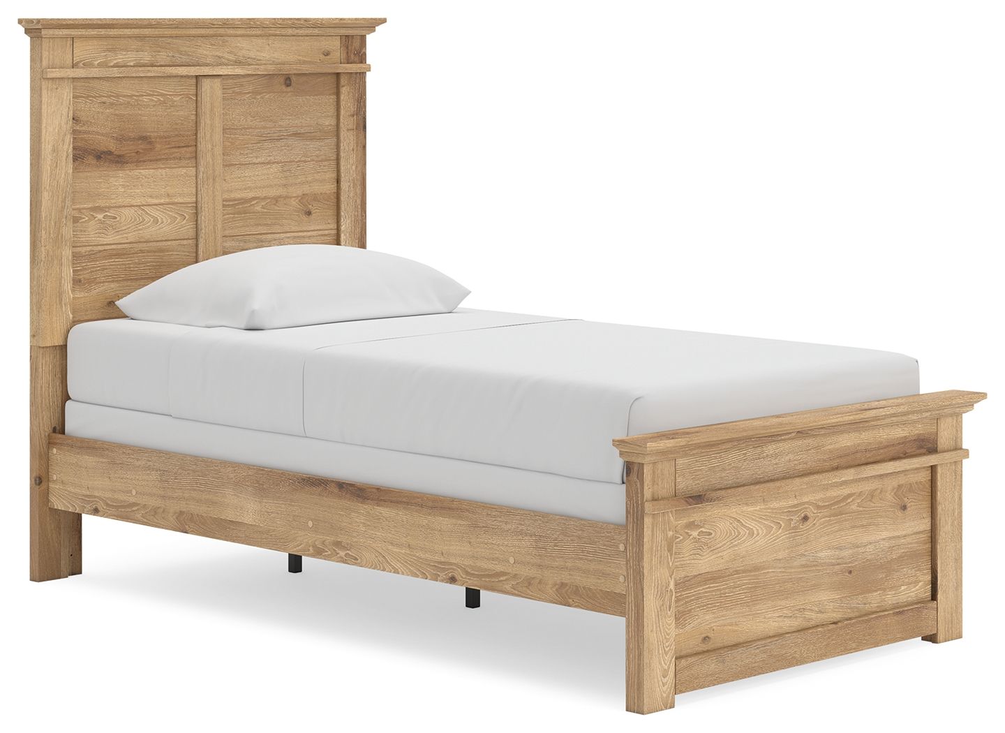 Fenderport - Twin Panel Bed - Tan