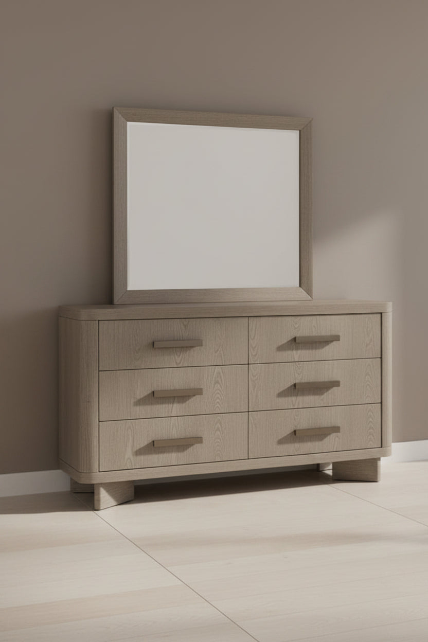 Opus Dresser and Mirror