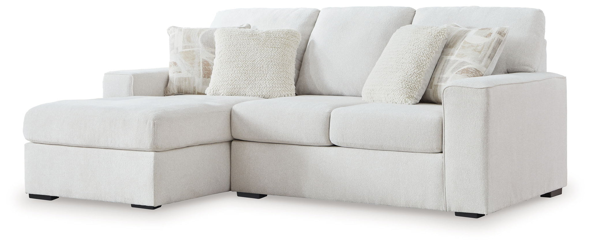 Leighelli - 2-Piece Sectional With Laf Corner Chaise - Ivory