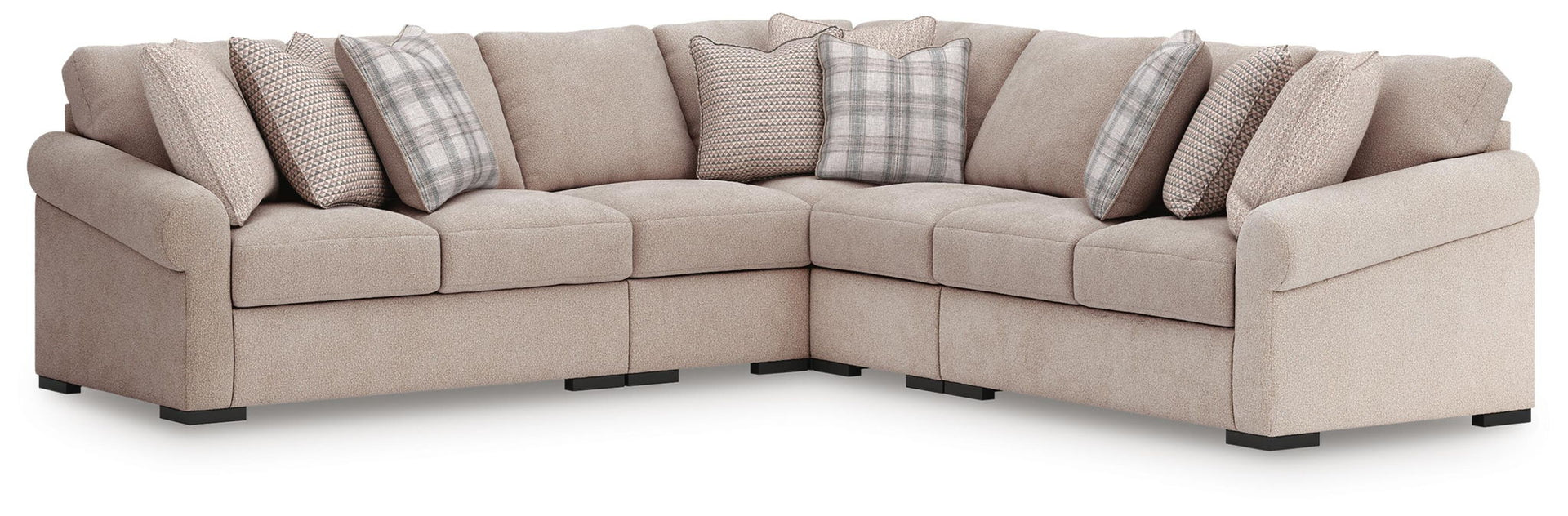Bridgemont - 5-Piece Sectional - Stone