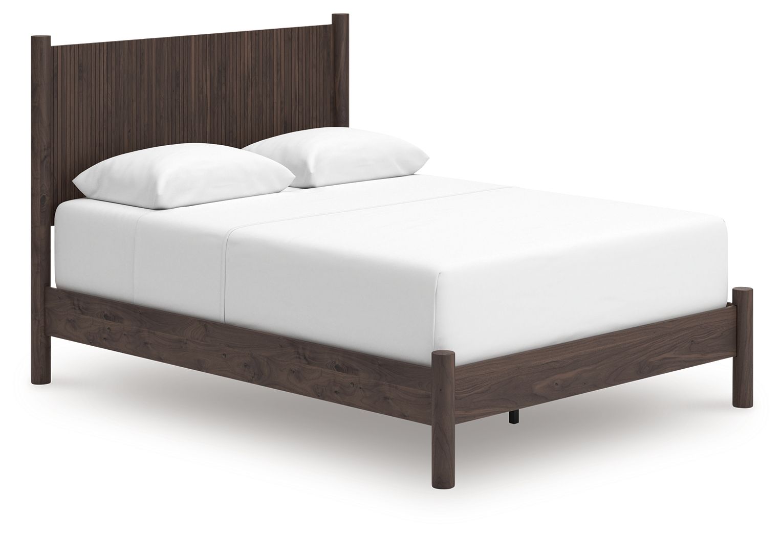 Cadmori - Queen Panel Bed - Brown