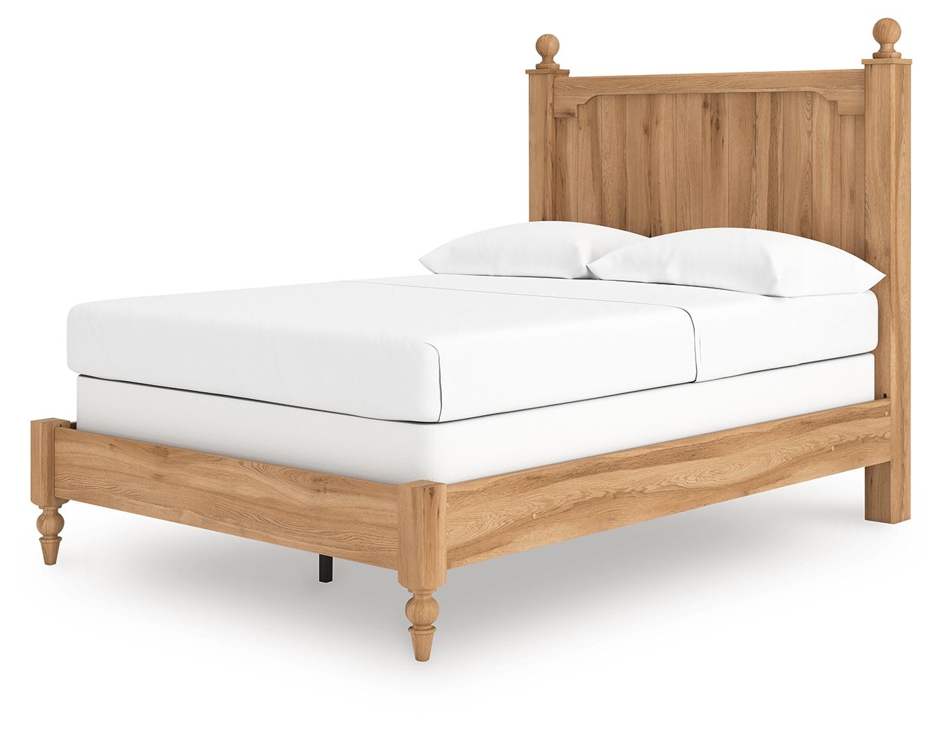Galletyn - Full Panel Bed - Warm Brown