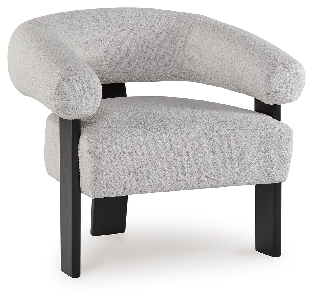 Dultish - Accent Chair - Snow