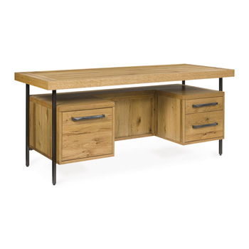 Bracken - Home Office Desk - Light Brown