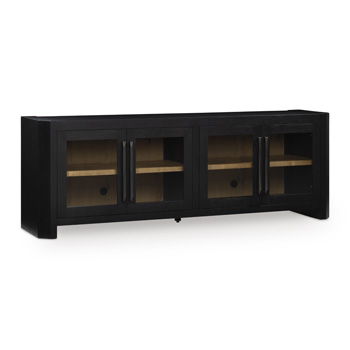 Bracken - Extra Large TV Stand - French Black