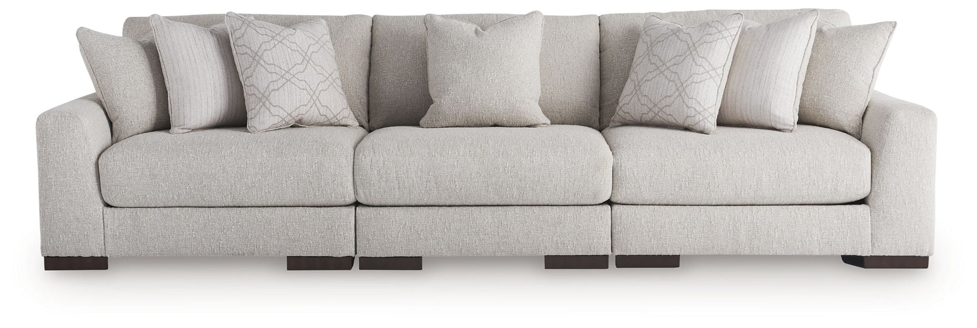 Cavella - 3-Piece Sectional Sofa - Pebble