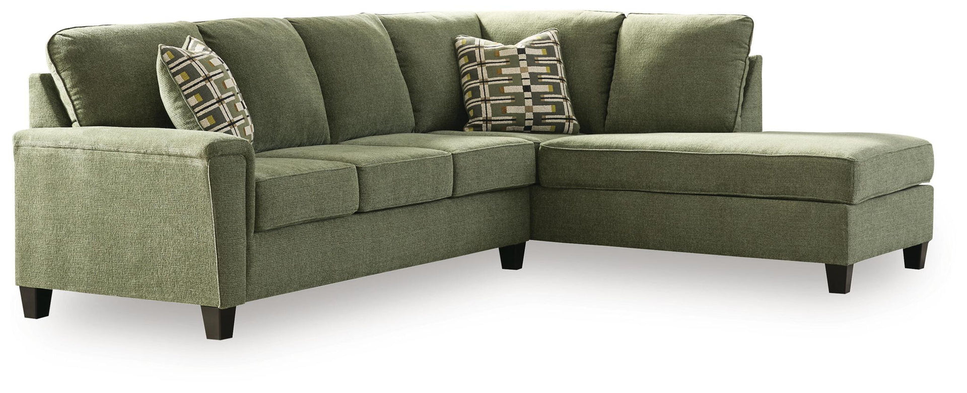 Leeshan - 2-Piece Sectional With RAF Corner Chaise - Clover