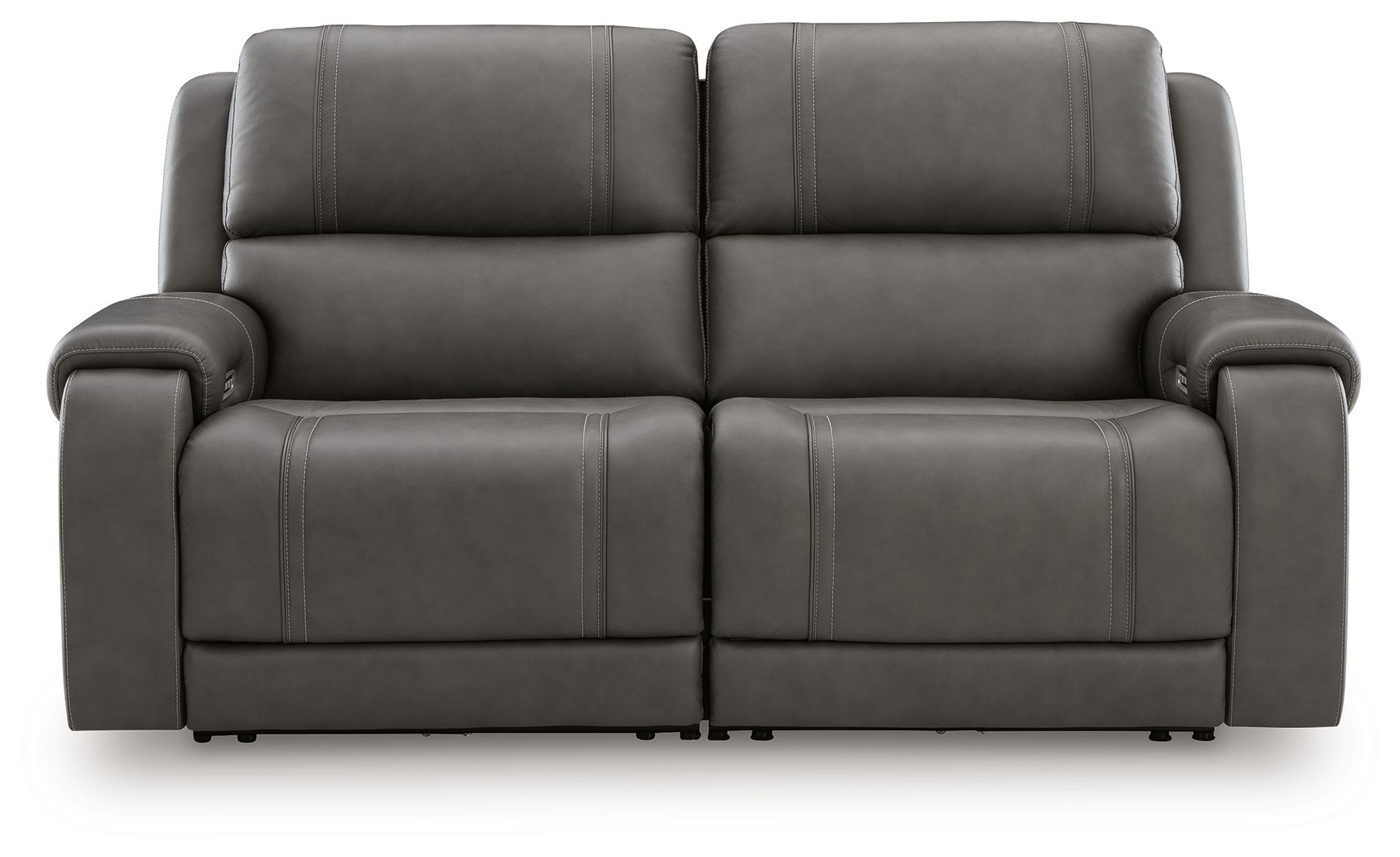 5Z-Harrenhurst - 2-Piece Power Reclining Sectional Loveseat - Anchor