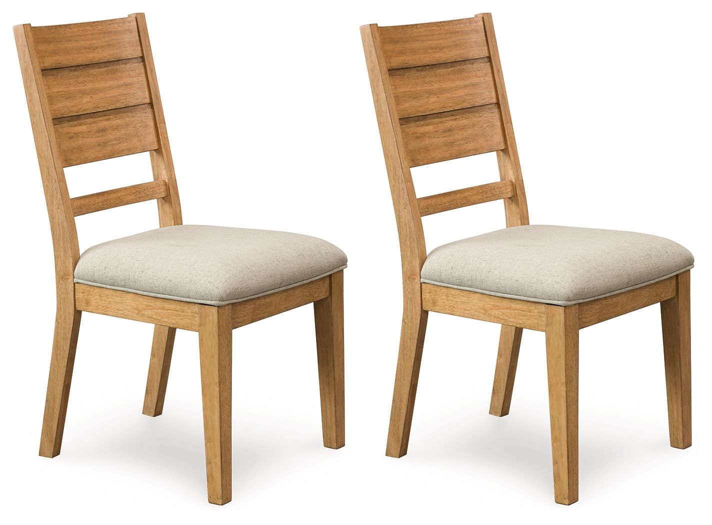 Kristiland - Dining Uph Side Chair - Gray / Light Brown