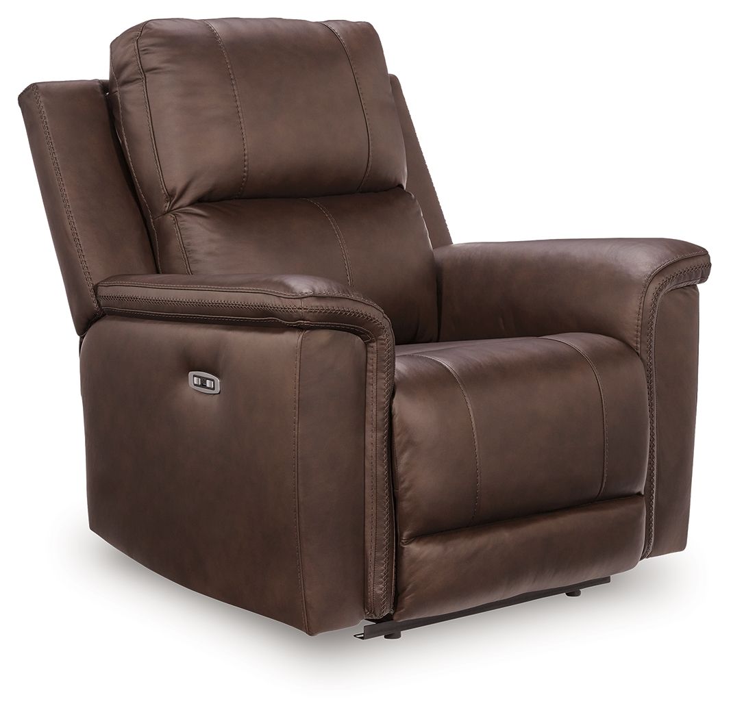 Beryton - Power Recliner With Adjustable Headrest - Espresso